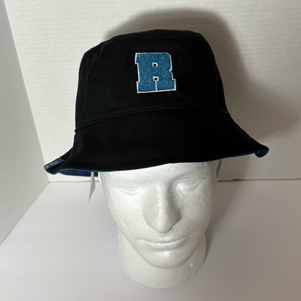 NWT Harry Potter Ravenclaw Blue and Black Checkered Reversible Bucket Hat - Picture 4 of 7